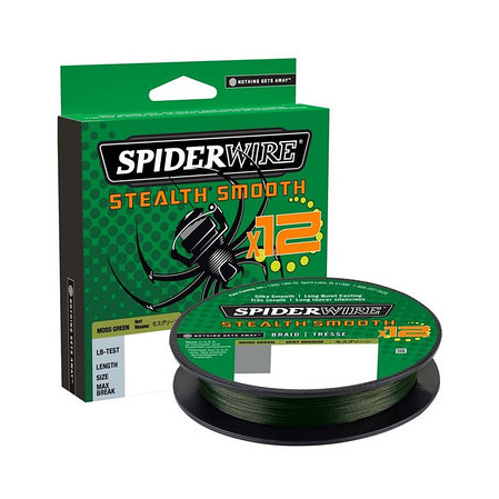 Шнур SpiderWire Stealth Smooth x8 Moss Green 150m 0.07. Фото №2