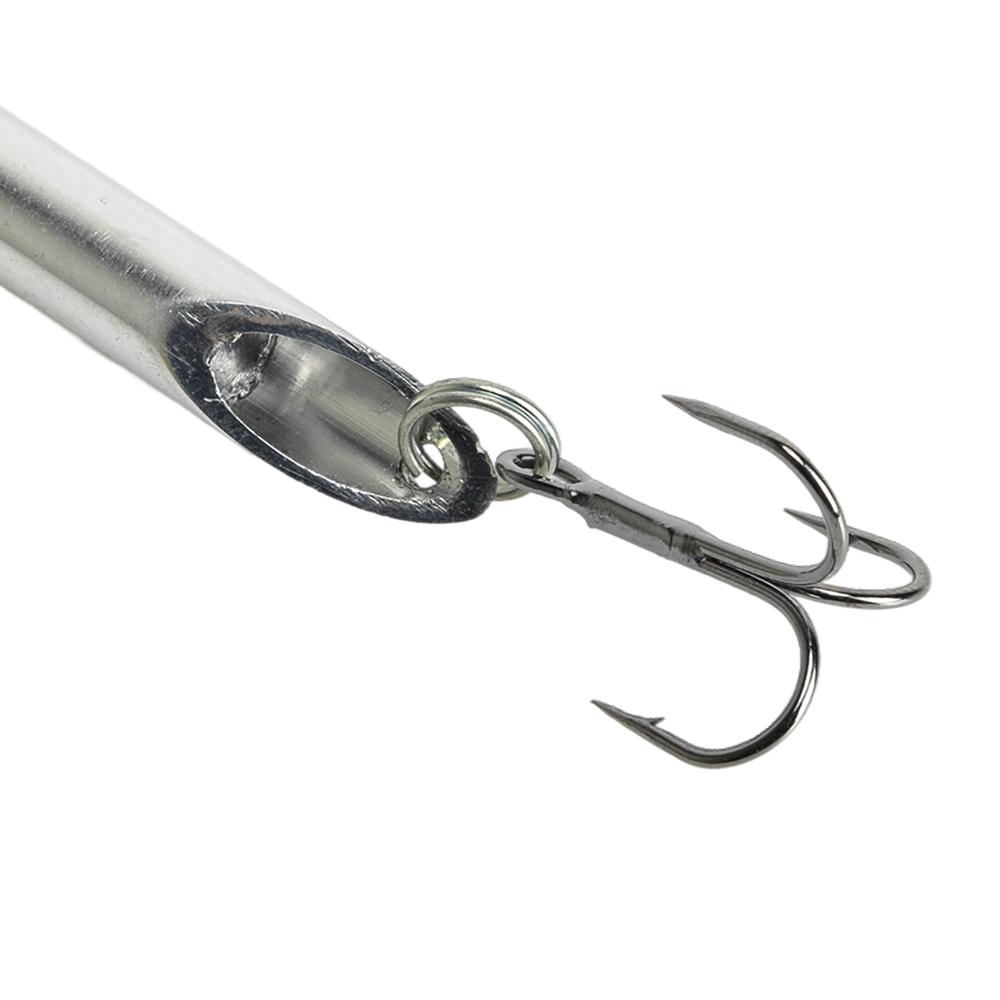 Блесна ЖОР Пилькер трубка шумелка алюминий d8мм, 15гр. Фото №3