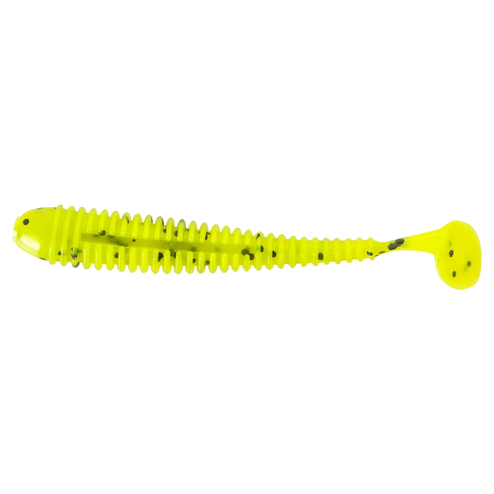 Виброхвост несъедобный Helios Liny Catcher 2,35"/6 см Pepper Lime 100шт. (HS-5-009-N). Фото №1 Виброхвост несъедобный Helios Liny Catcher 2,35"/6 см Pepper Lime 100шт. (HS-5-009-N). Фото №1