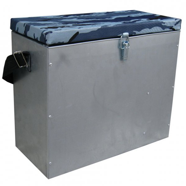 Ящик зимний оцинкованный 23 л Helios. Фото №1