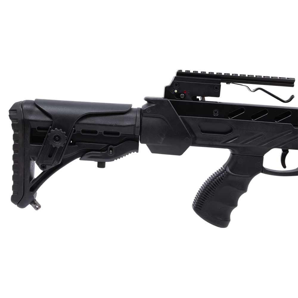 Приклад для арбалета Man Kung XB58, блочный, black, кивер, стрелы 4 шт., прицел, крепеж. Фото №5