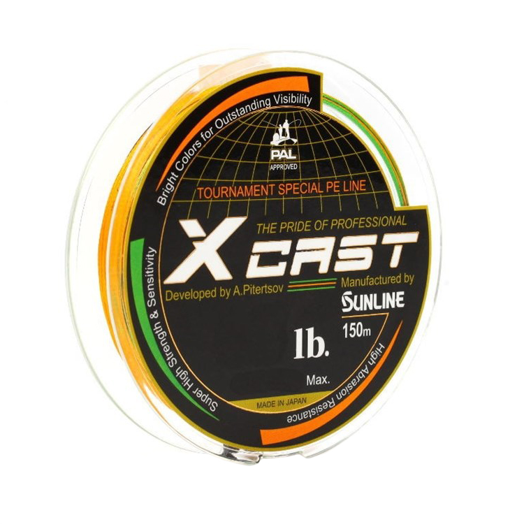 Шнур Sunline X CAST 2,0/0,235mm/22 lb/11 kg. Фото №2