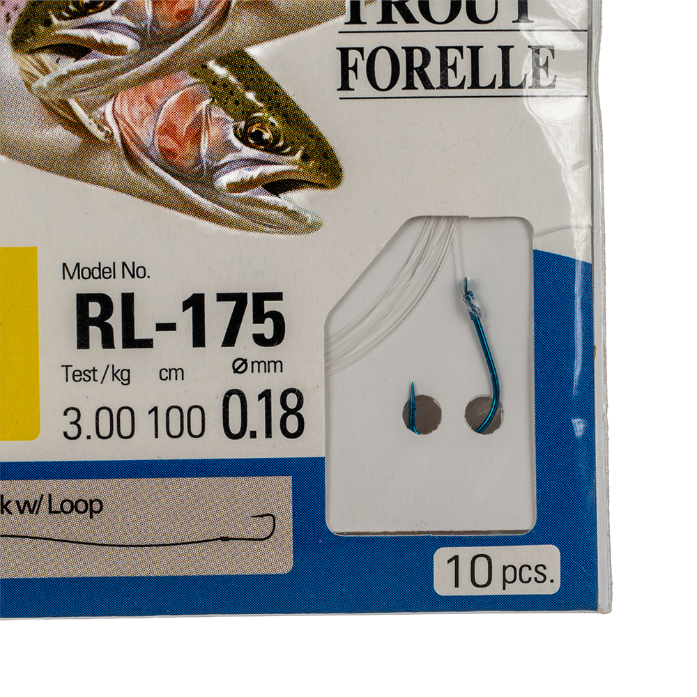 Крючок с поводком Owner RL-175 №06(8)-0.18. Фото №2