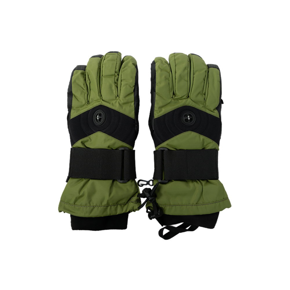 Перчатки краги (зеленые). Фото №1