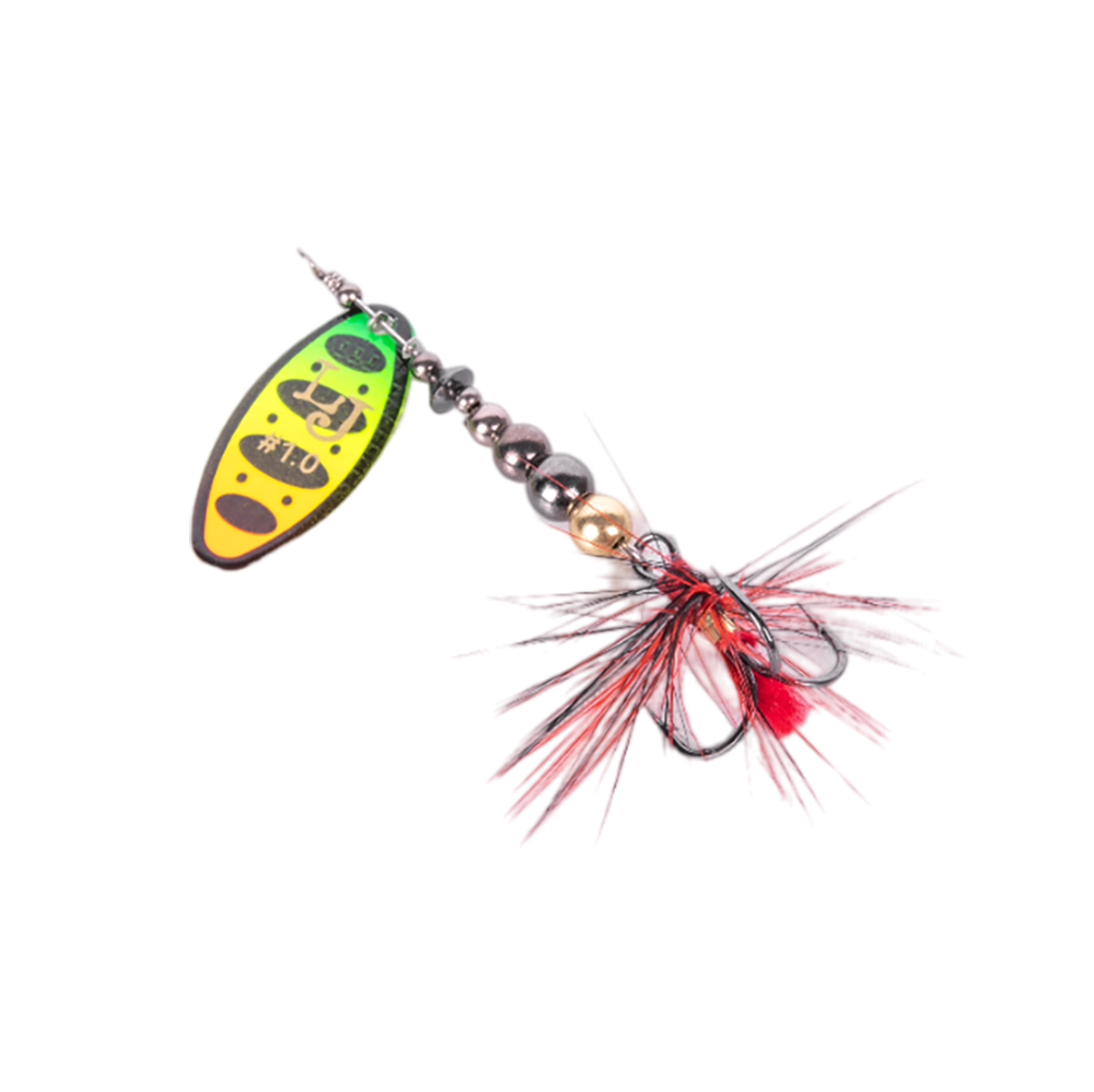 Блесна вращающаяся Lucky John Shelt Blade №1, 5гр, цвет (008). Фото №1