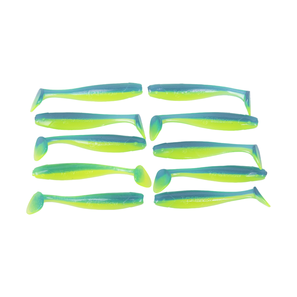 Виброхвост Lucky John Pro Series Minnow 2,2" 56мм, (10шт. упак.) цвет T50. Фото №1