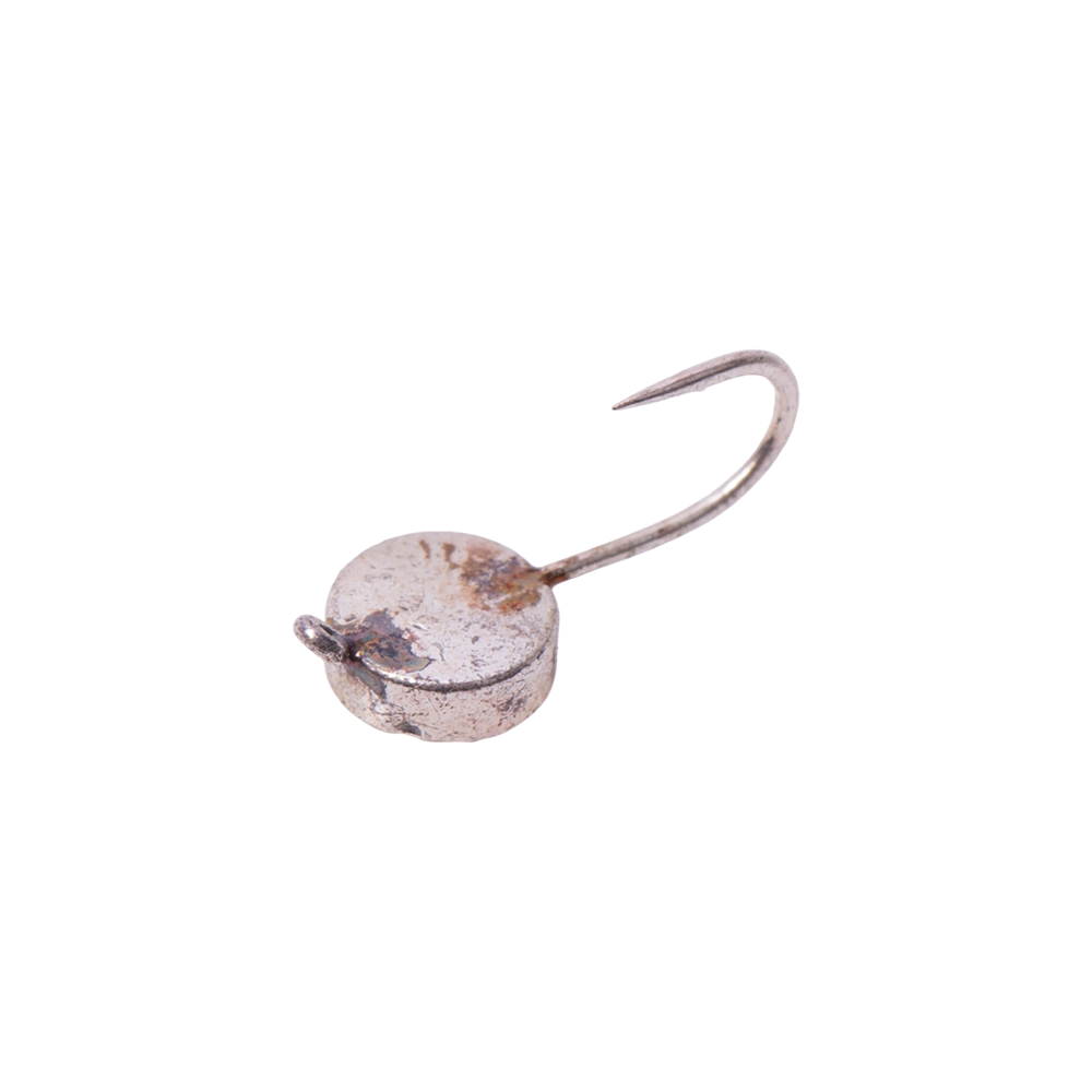 Мормышка вольфрамовая Шайба с ушком 5мм 1,05г серебро. Фото №3
