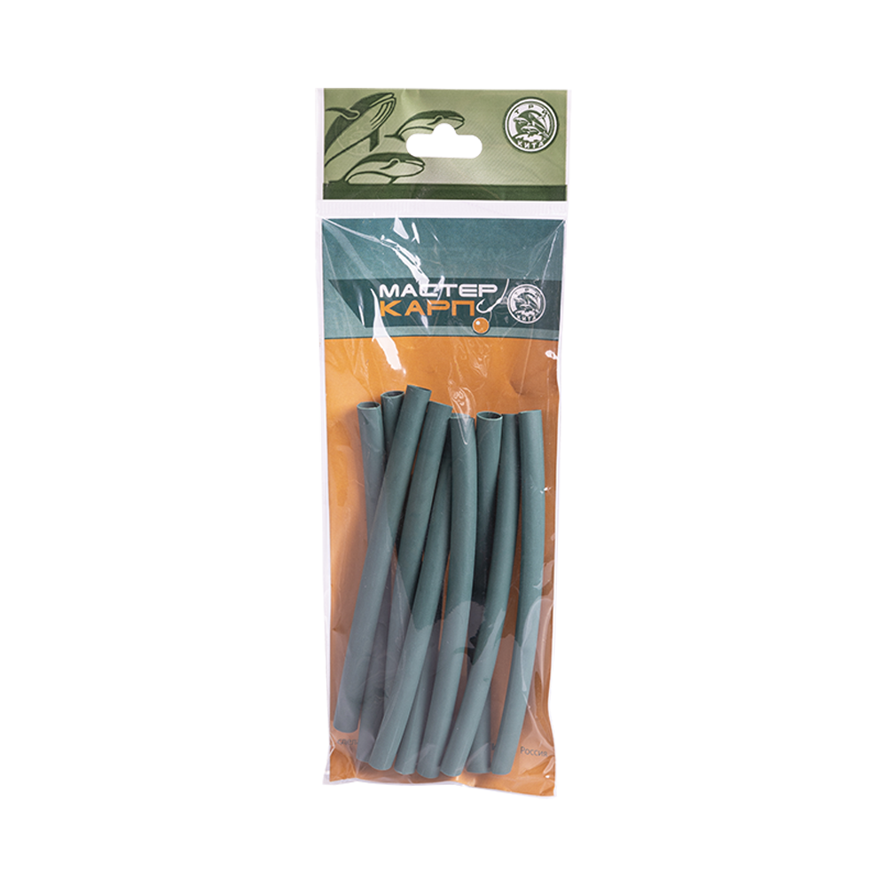 Набор термотрубок d5.0/2.5 ЗЕЛЕНАЯ (уп/10шт). Фото №3