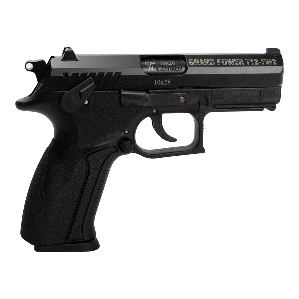 Пистолет ООП Grand Power T12-FM2 (измененная рукоятка) калибр 10х28 (NEW). Фото №1