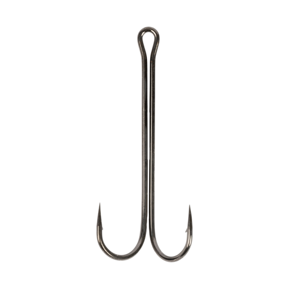 Крючок двойной "Volzhanka X Long Double Hook 90°" #1 (10шт.уп). Фото №2