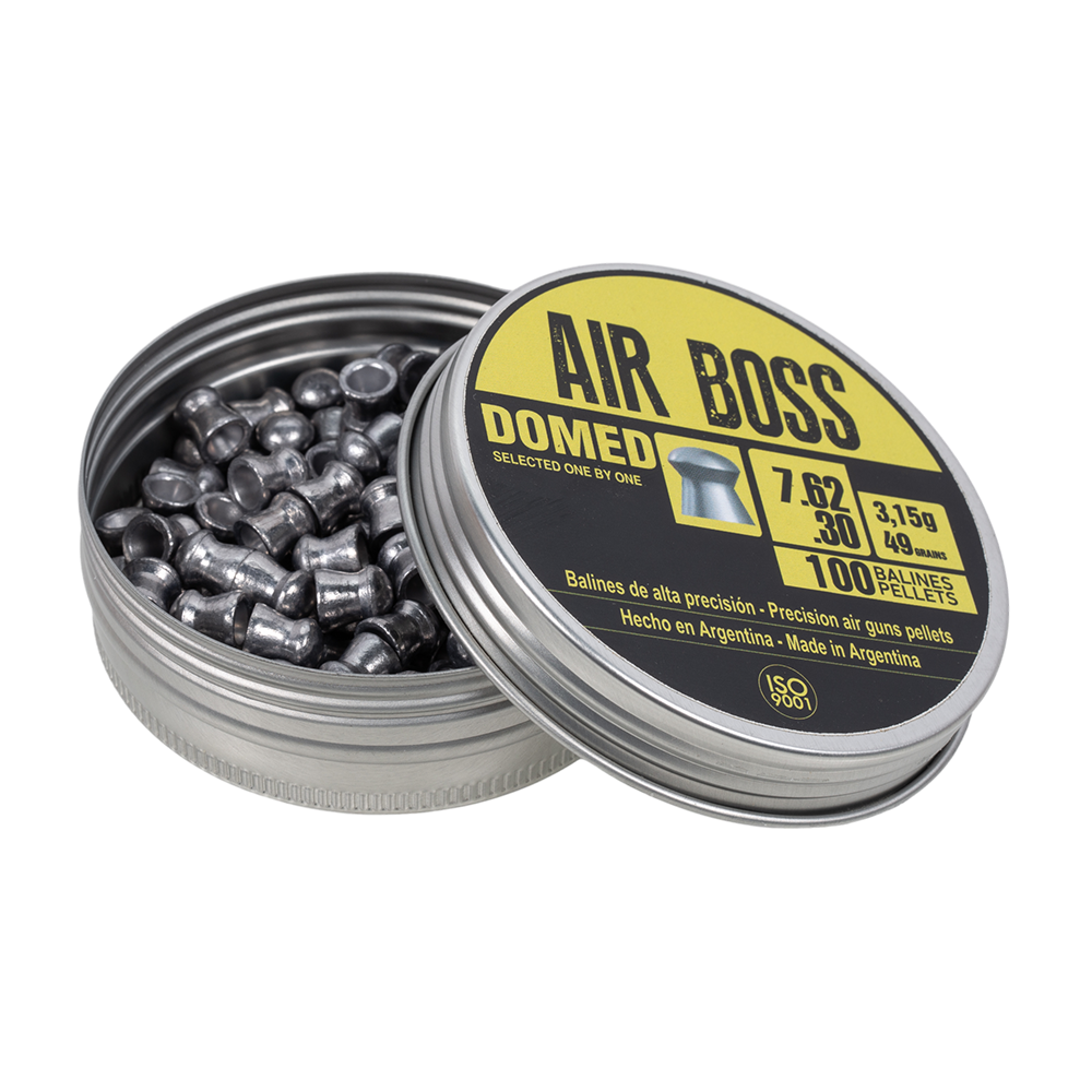 Пуля пневматическая APOLO AIR BOSS " Domed", 7.62 3,15 гр. (100 шт.). Фото №2 Пуля пневматическая APOLO AIR BOSS " Domed", 7.62 3,15 гр. (100 шт.). Фото №2
