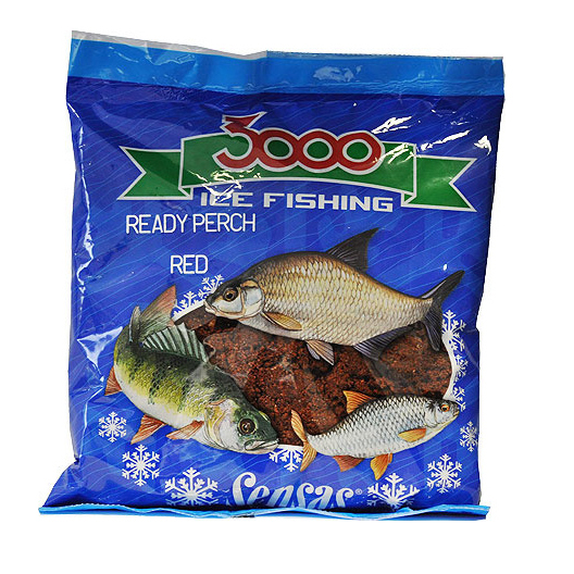 Прикормка зимняя готовая Sensas 3000 PERCH RED 0.5кг. Фото №2