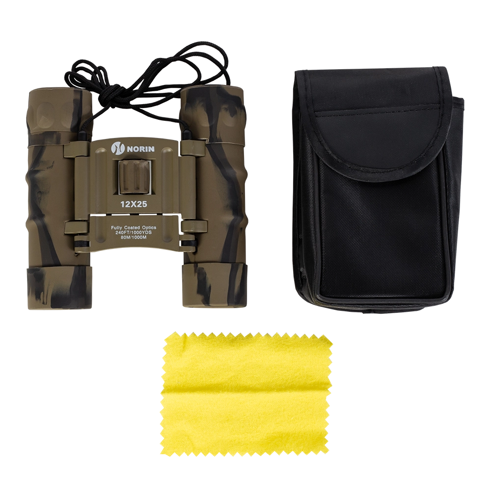Бинокль NORIN 12х25 camo. Фото №7