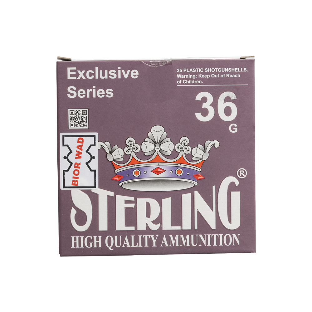 Патрон STERLING 12/70 Bior № 04(0000) 36 гр. (пачка 25 шт.). Фото №5