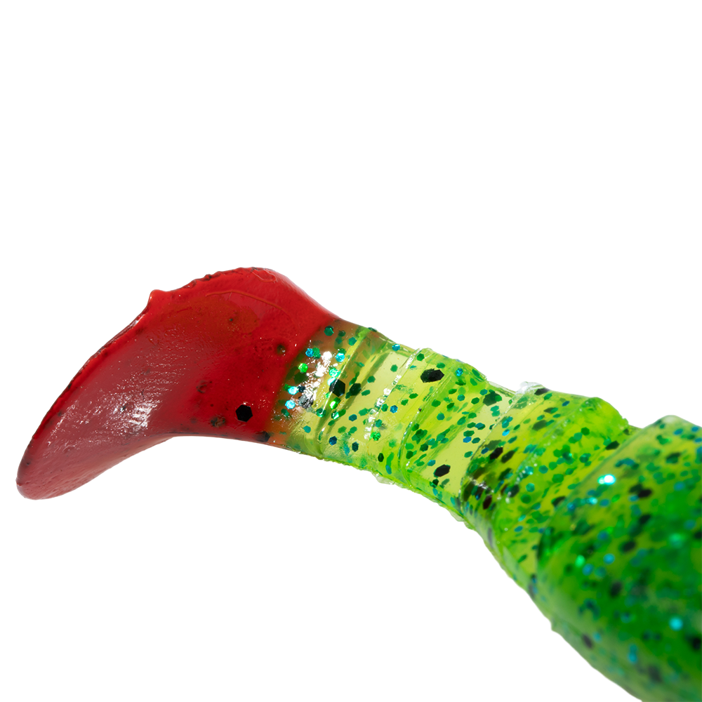 Виброхвост MADFISH Active Predator 70мм, 3,9гр, съедобная (5 шт. уп.) цвет (012). Фото №3