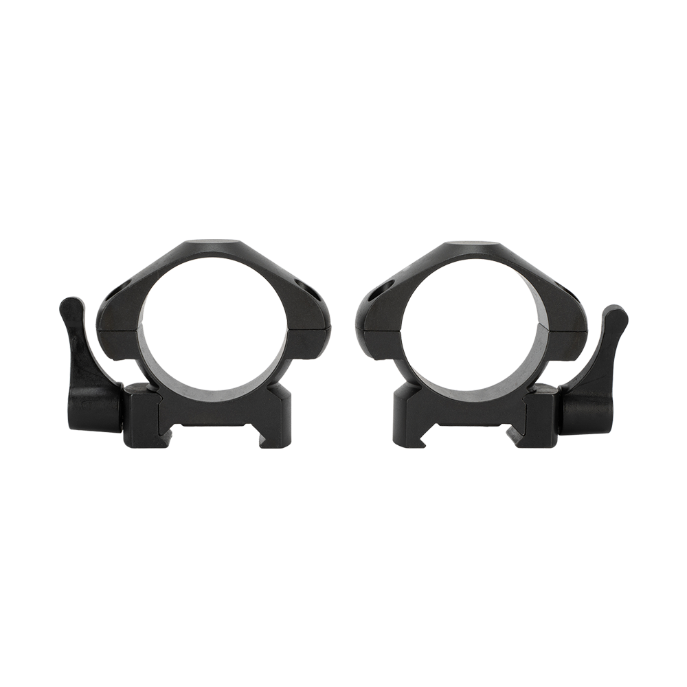 Кольца Arkon 30 мм быстросъемные на weaver, стальные, низкие. Фото №1