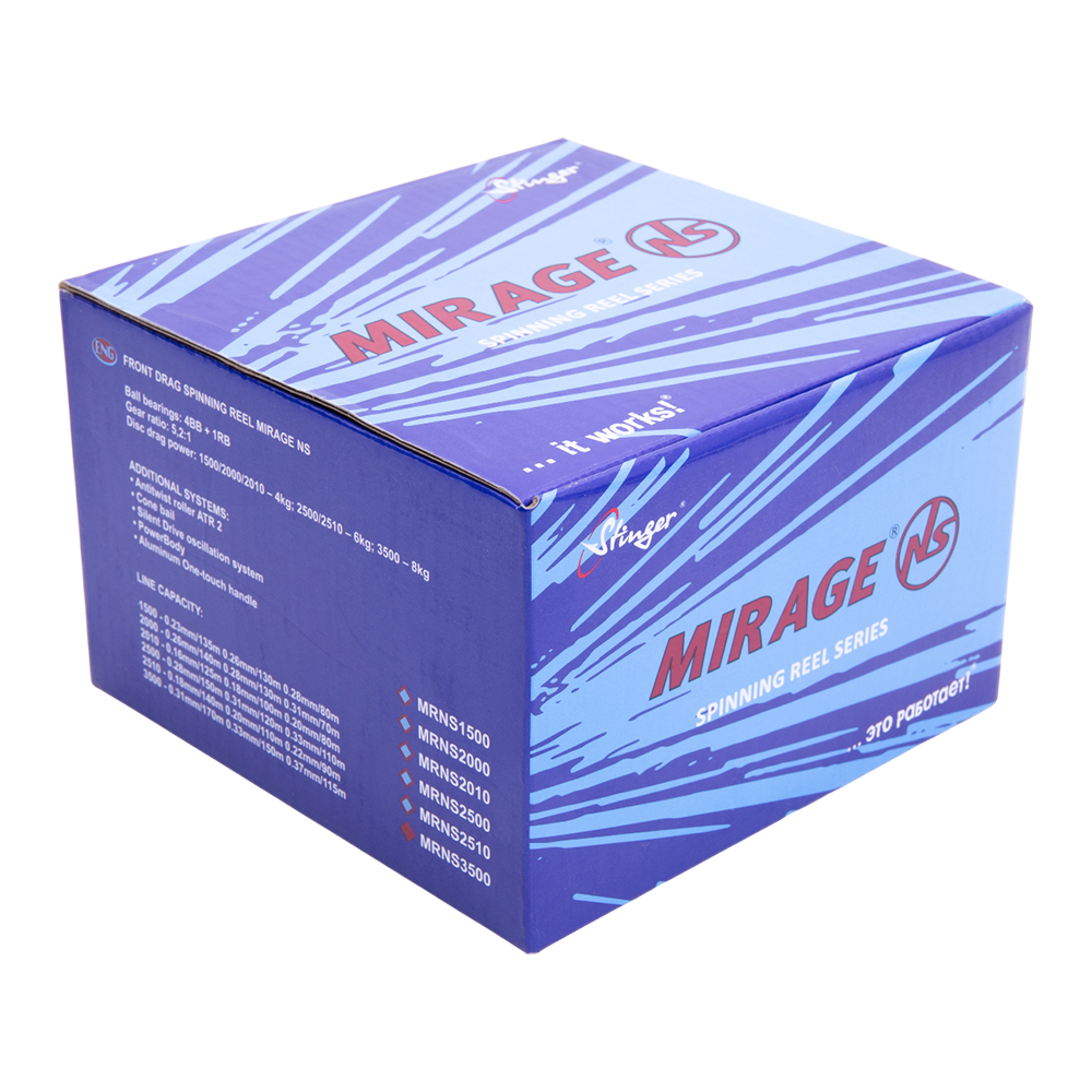 Катушка безынерционная Stinger Mirage NS 3500. Фото №6