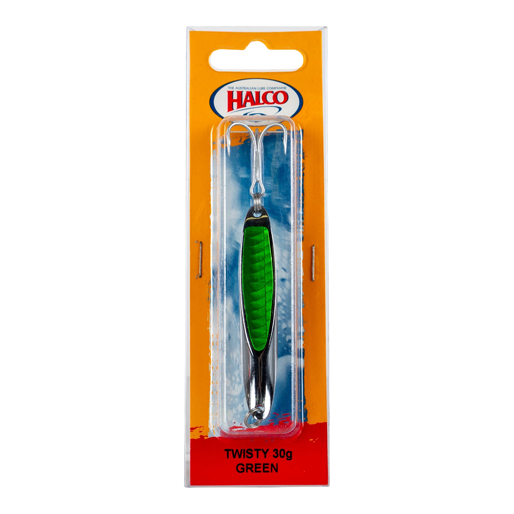 Блесна колеблющаяся Halco TWISTY, 30г, Green. Фото №1 Блесна колеблющаяся Halco TWISTY, 30г, Green. Фото №1