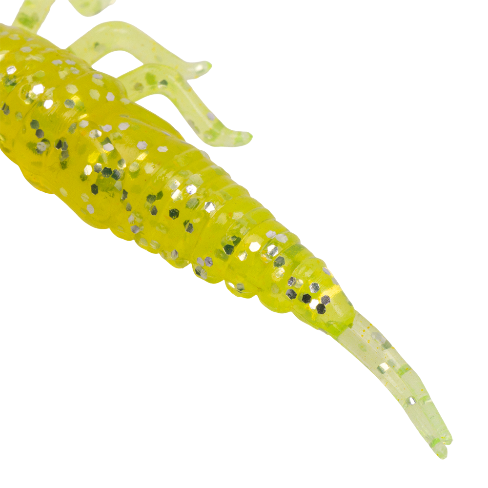 Твистер Lucky John Pro Series Nayada 2,5" 64мм, (7шт. упак.) цвет 071. Фото №3