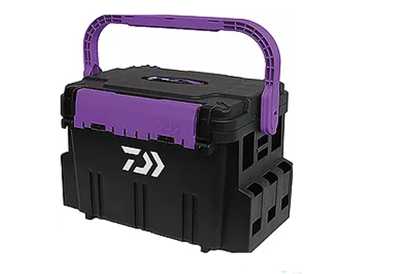 Ящик для снастей Daiwa TB5000 KYOGA PURPLE/BLACK. Фото №2
