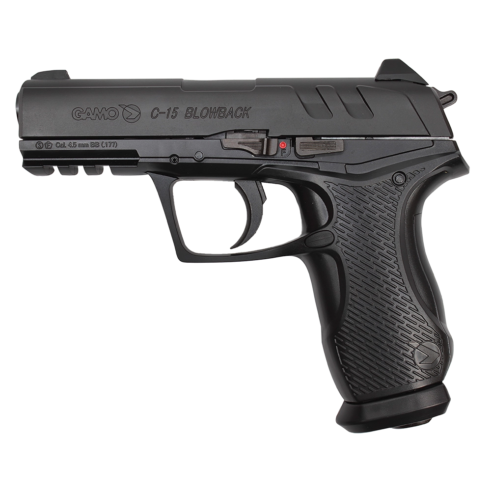 Пистолет пневматический GAMO C-15 (blowback), калибр 4,5 мм. Фото №3 Пистолет пневматический GAMO C-15 (blowback), калибр 4,5 мм. Фото №3