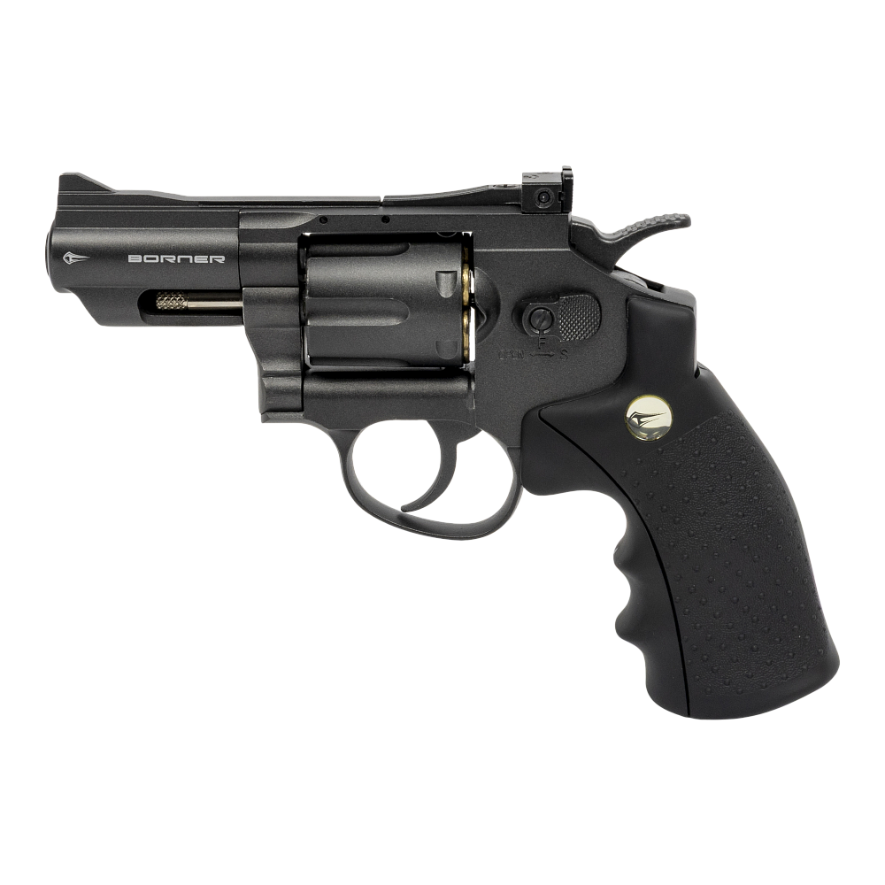 Револьвер пневматический BORNER Super Sport 708, калибр 4,5 мм (с картриджи 6 шт.). Фото №2 Револьвер пневматический BORNER Super Sport 708, калибр 4,5 мм (с картриджи 6 шт.). Фото №2