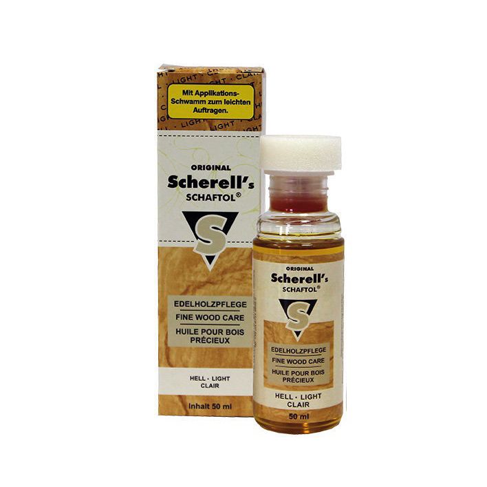 Средство для обработки дерева Klever-Ballistol Scherell Schaftol ,50мл (красно-бурое). Фото №2