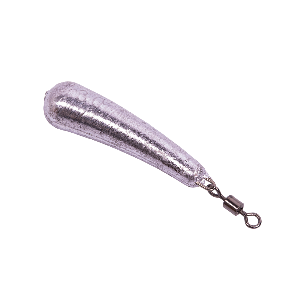 Груз "Банан" с ушком и вертлюгом 30гр. Фото №2