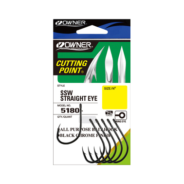 Крючок Owner SSW Straight Eye №6. Фото №1