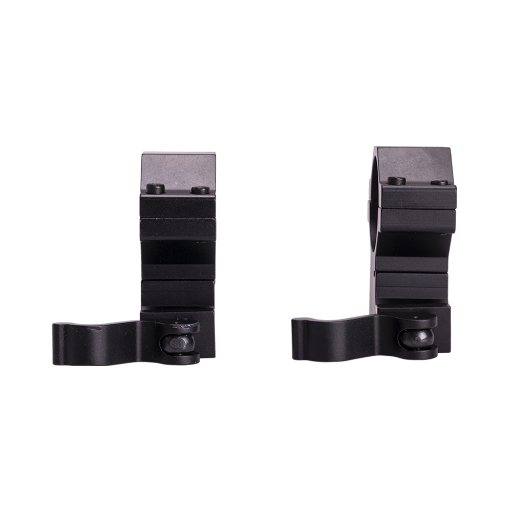 Кольца быстросъемные REMINGTON 30мм на Weaver средние 14мм рычаг блистер. Фото №2