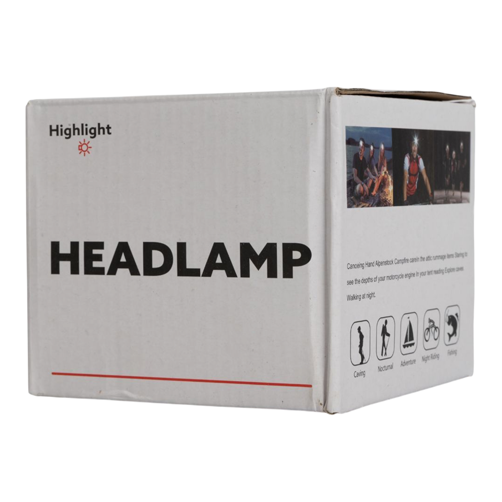 Фонарь налобный (аккумулятор 18650-3шт,+COB диод, инд. заряда, разъем Type-C, power bank). Фото №5