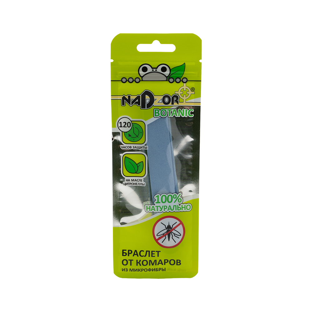 Браслет от комаров НАДЗОР микрофибра регулируемый размер (1шт). Фото №3 Браслет от комаров НАДЗОР микрофибра регулируемый размер (1шт). Фото №3