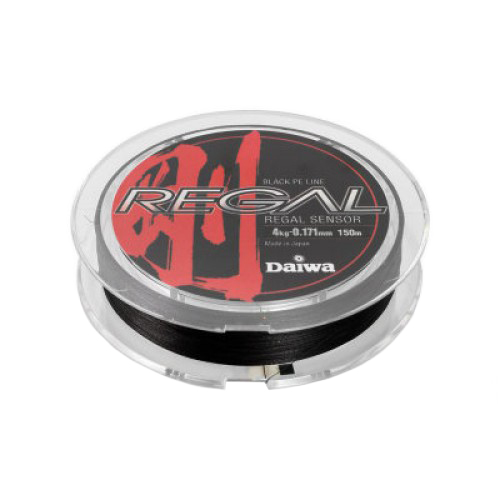 Плетенка Daiwa Regal Sensor-В 0,132мм 150м(черная). Фото №2