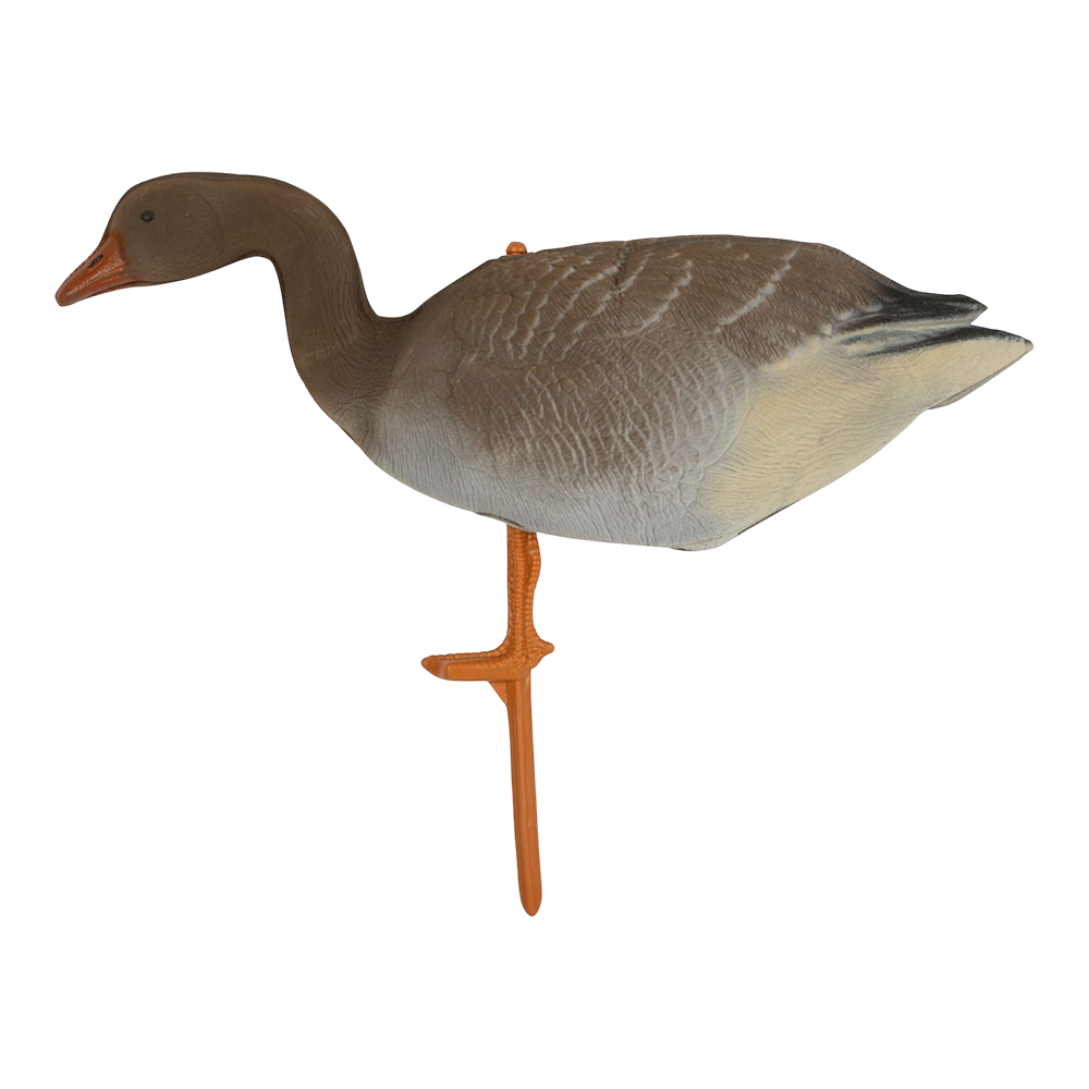 Муляж Гусь гуменник, отдыхающий, вид-2 (прямосмотрящий)  (надувной). Фото №1