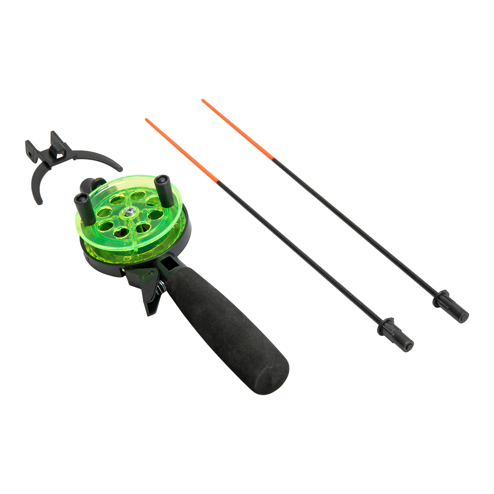 Удочка зимняя "Техно" диам. 65, с неопр. ручк. (хлыст поликарб.), цвета в асс-те . Фото №1