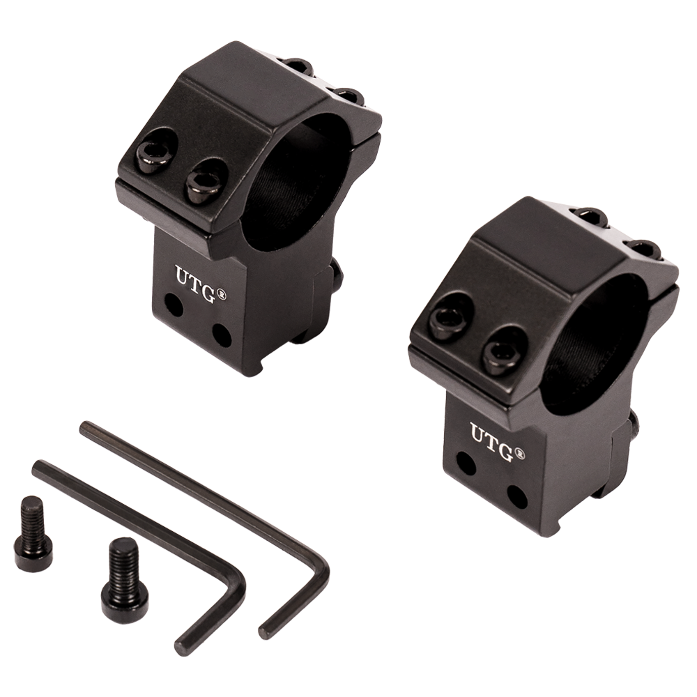 Крепление LEAPERS кольца 25,4мм на призму 12мм высокое. Фото №2