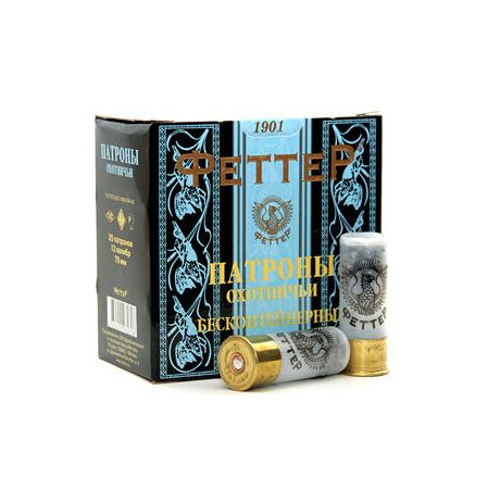 Патрон Феттер 12/70 №5 Био 32г. Фото №1