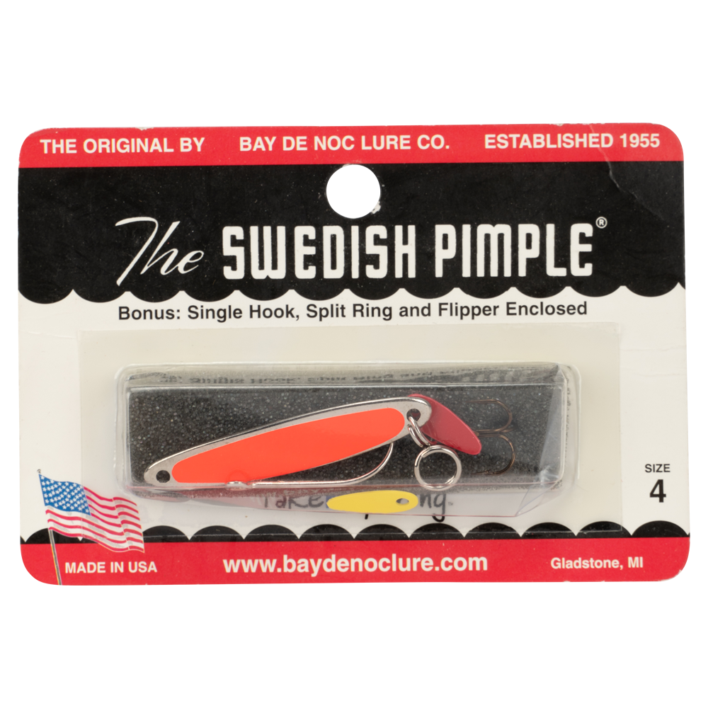 Блесна Swedish Pimple #4 FON. Фото №1