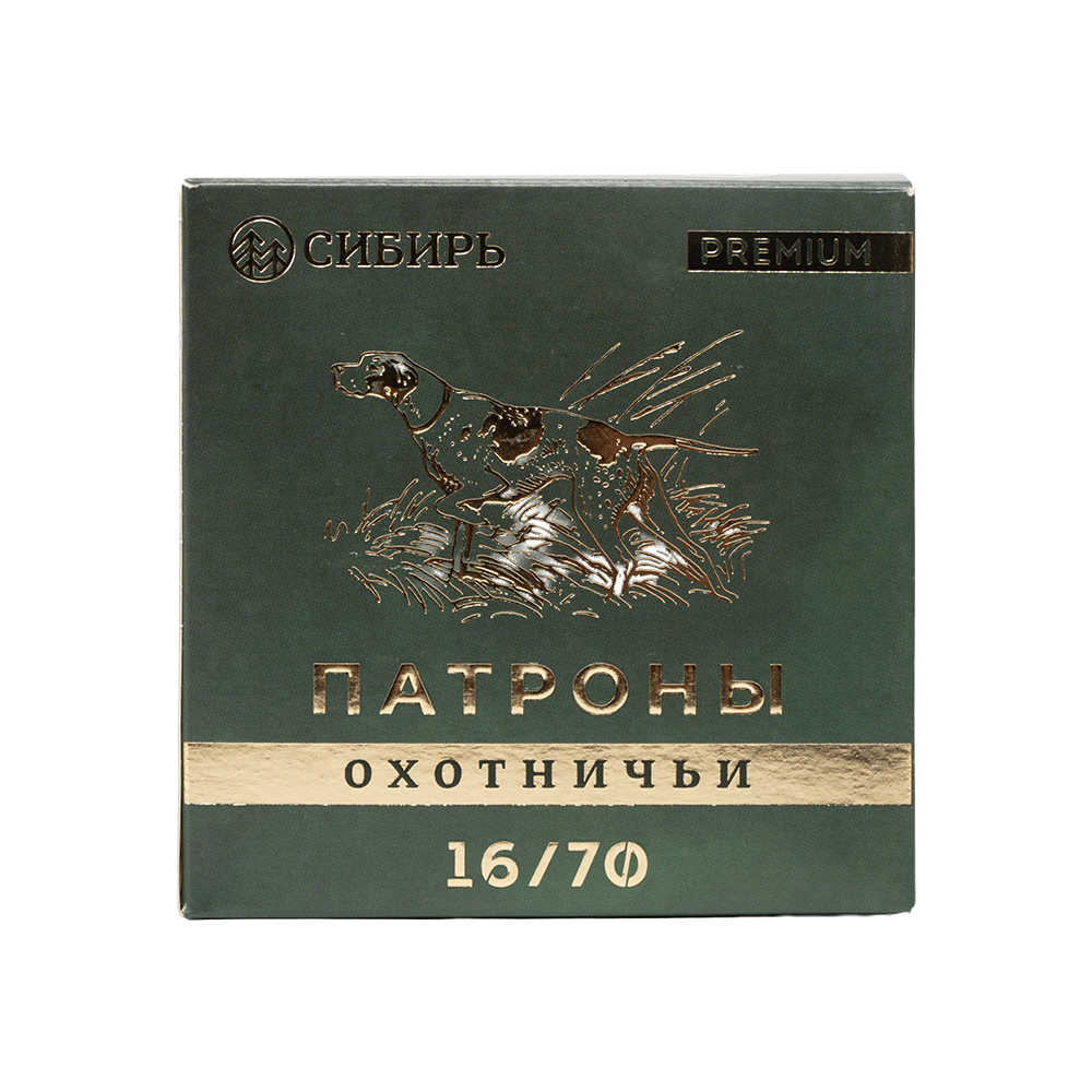 Патрон СИБИРЬ PREMIUM 16/70 охотничий дробовой 28г №3 б/к (пачка 25 шт) (в коробке 250шт). Фото №5 Патрон СИБИРЬ PREMIUM 16/70 охотничий дробовой 28г №3 б/к (пачка 25 шт) (в коробке 250шт). Фото №5