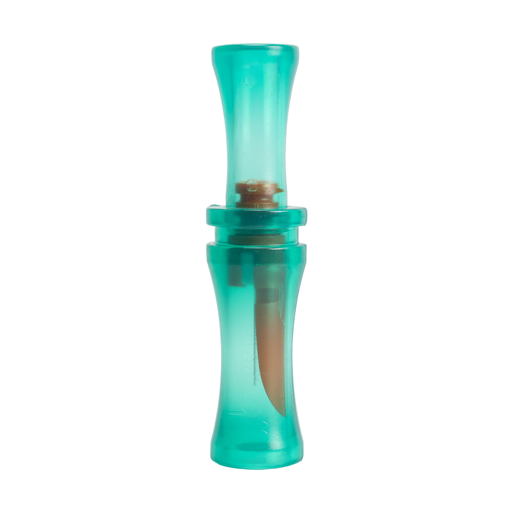 Манок Mankoff на утку Kwanza,бирюзовый полупрозрачный (1111/1). Фото №1 Манок Mankoff на утку Kwanza,бирюзовый полупрозрачный (1111/1). Фото №1