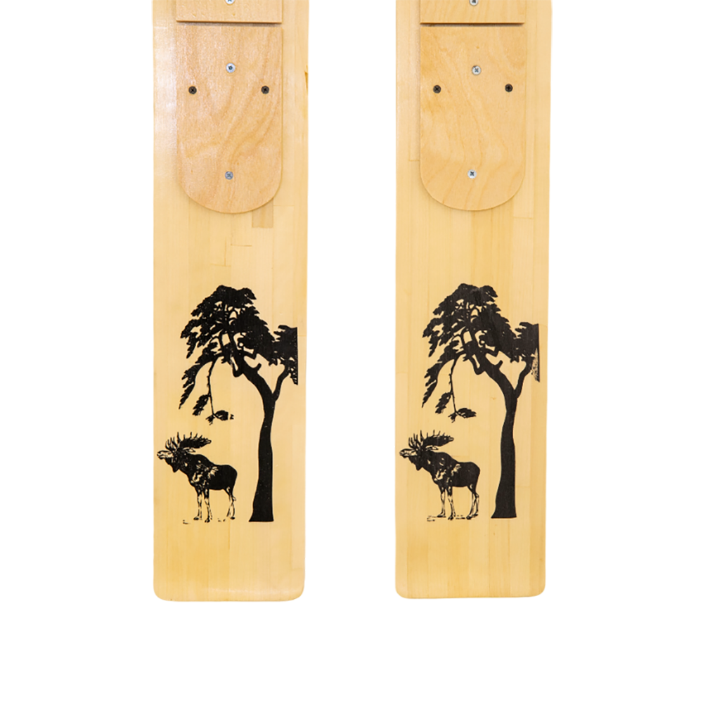 Лыжи деревянные "Тайга" 125 см, г. Киров. Фото №2