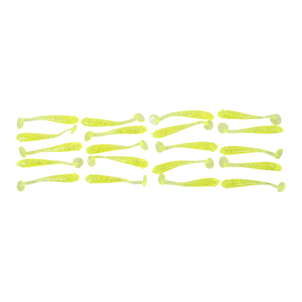 Виброхвост Lucky John Pro Series Baby Rockfish 1,4" 30мм, (20шт. упак.) цвет 071. Фото №1