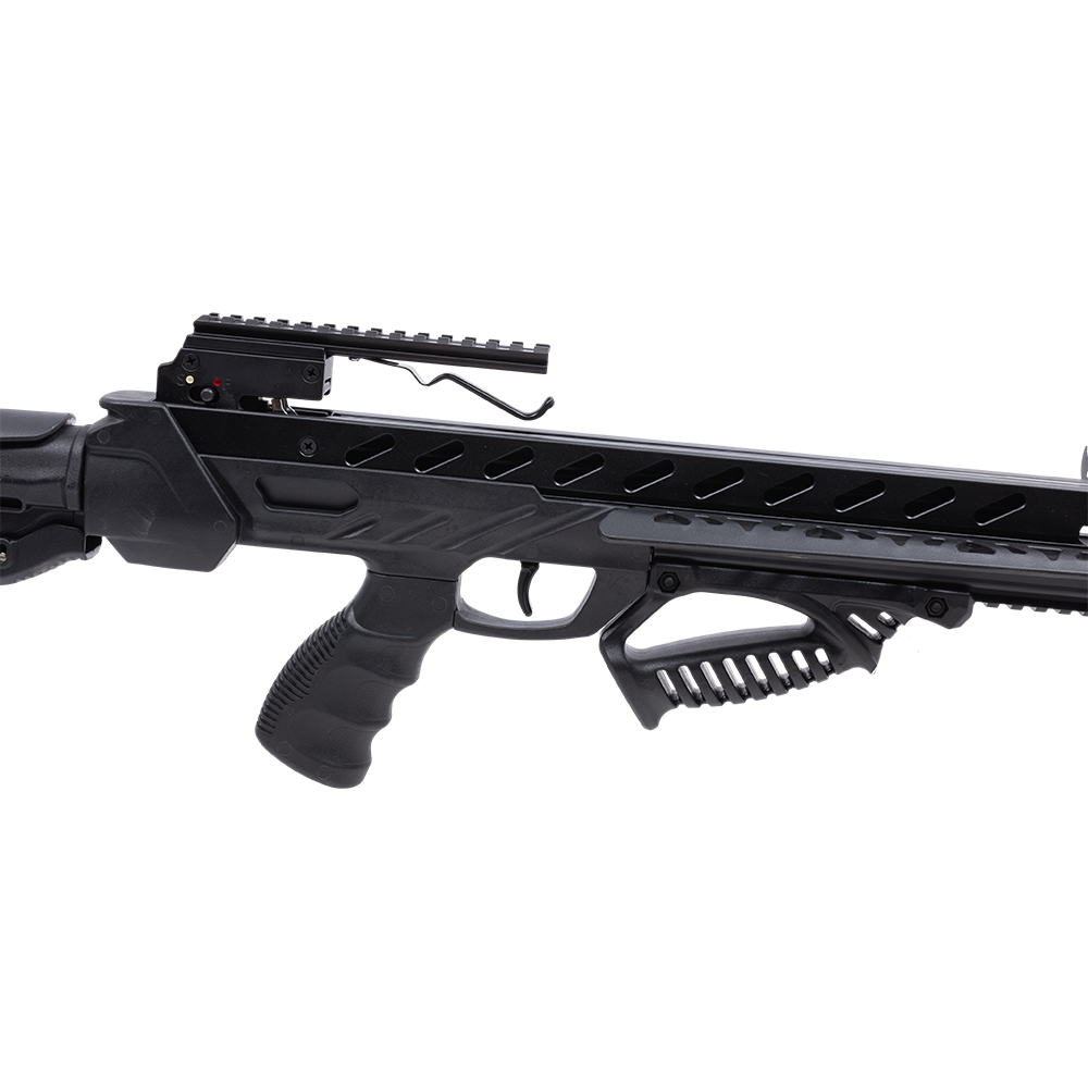 Приклад для арбалета Man Kung XB58, блочный, black, кивер, стрелы 4 шт., прицел, крепеж. Фото №4