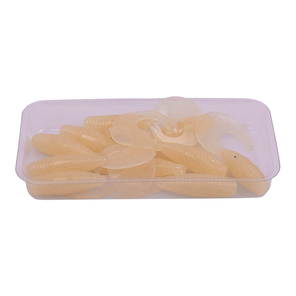 Твистер Lucky John PRO Series J.I.B. Tail 2" 50мм, (10шт. упак.) цвет 033. Фото №2