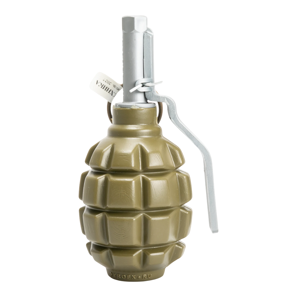Граната пиротехническая (имитационная) F-1 (Р50) (Краска) PYROFX. Фото №1
