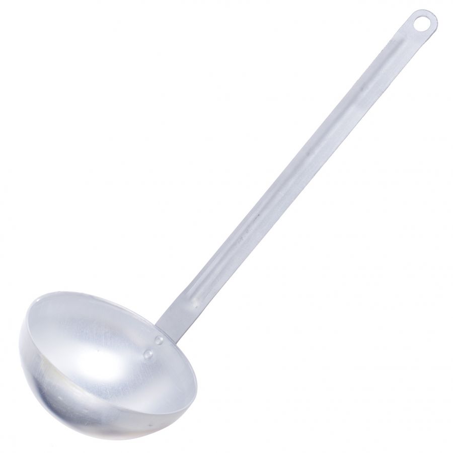Ложка разливательная алюм 225мл. Фото №2 Ложка разливательная алюм 225мл. Фото №2