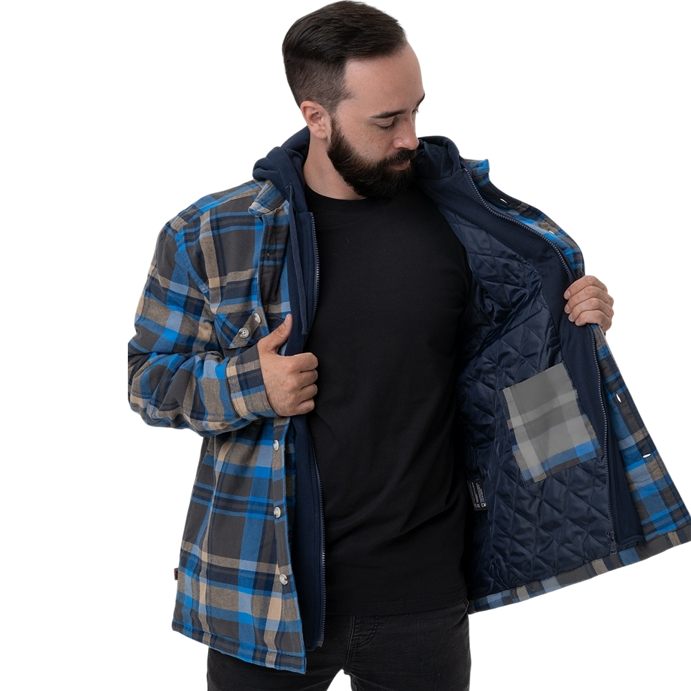 Куртка-рубашка Remington City Walk Blue, р. 4XL. Фото №11 Куртка-рубашка Remington City Walk Blue, р. 4XL. Фото №11