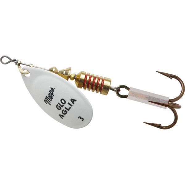 Блесна вращающаяся Mepps AGLIA FLUO, 3, Phosphor. Фото №2