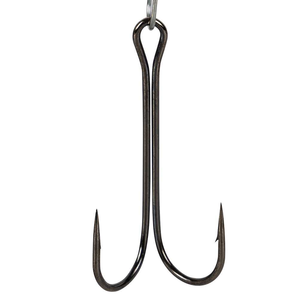 Крючок двойник с длинным цевьем S2004 №1/0 (1шт). Фото №1