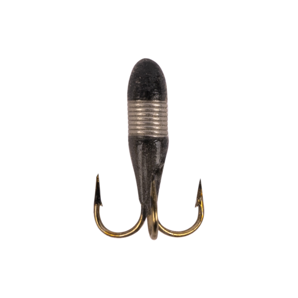 Мормышка Чёрт в рубашке 10мм (мельхиор), 10 шт/упак. Фото №1